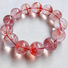 紅草莓晶手鍊～窄版~圓骨鐲~《紅33款》~手圍17號，手圍17.5號，內徑54mm寬10mm厚9mm，天然草莓水晶、圓條、細緻古典圓鐲造型！ ~{熊寶貝珠寶｝～ 歷史價格詳細信息