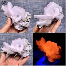 螢光方解石 水晶共生548g*高8.5*長12*厚4.5公分#454 歷史價格詳細信息