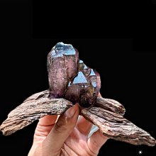 天然紫超七柱狀吊墜水膽~提升維度超級七~七脈輪能量~三輪骨幹-七彩紫超水晶Super7-項鍊長短可自行調節~手刀搶 歷史價格詳細信息