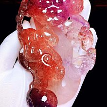 極品天然紅超七煙花吊墜，18k金鑲嵌效應非常好，顏色漂亮 晶體全透 財運不斷！精緻美貨，完美無瑕！23*18*6.5mm 歷史價格詳細信息