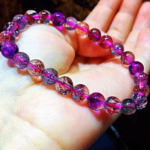 超七能量手晶手串 晶體乾淨 聚寶盆天然超七圓珠水晶手串手鍊 歷史價格詳細信息