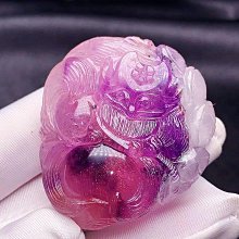 天然金草莓晶狐狸吊墜.28*22.*7mm.可招財納福保平安.重量4.1g 歷史價格詳細信息
