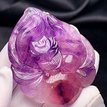 天然紫紅超七狐仙吊墜！顏色絕美漂亮，財運不斷！精緻美貨，招貴人！規格約30:24:9mm 此物屬高檔商品 售出不退換 歷史價格詳細信息