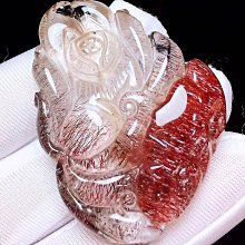 極品天然紅超七煙花吊墜，18k金鑲嵌效應非常好，顏色漂亮 晶體全透 財運不斷！精緻美貨，完美無瑕！23*18*6.5mm 歷史價格詳細信息