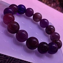 精品天然超七雲母紫發手鍊12mm.又稱三輪骨幹，12mm，重43g 歷史價格詳細信息