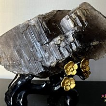 [火星喵晶礦屋]亮面電路板紋天然骨幹黑水晶柱/水晶簇 (與長石、綠簾石...共生)、墨晶柱(編號ST7)送專屬實木底座 歷史價格詳細信息