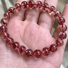 ❤妙玉生花優品購❤金太陽手鍊（步步高昇）晶體通透.內含雲母????金光閃閃，????尺吋13mm重量54.4g 歷史價格詳細信息