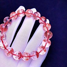 3mm草莓晶手錬女粉水晶手錬女極細招桃花水晶手串轉運禮物手飾 歷史價格詳細信息