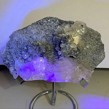 螢光方解石 水晶共生548g*高8.5*長12*厚4.5公分#454 歷史價格詳細信息