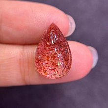 天然金草莓晶吊墜.18k金鑲嵌金草莓！大雲母！超七！非常難得！總重8.28左右！30.8*15.2mm之間 歷史價格詳細信息