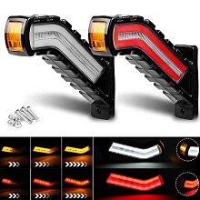 24V貨車尾燈汽車卡車掛車巨能王LED電子總成解放歐曼豪沃大透鏡 方嚮燈 煞車燈 三線雙功能 大貨車 拖闆車 工作燈 照 歷史價格詳細信息