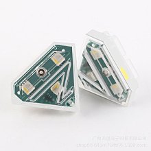 汽車裝飾 充電式LED強磁吸頂爆閃燈 車載紅藍吸頂長條燈工程車警示燈12V24V 歷史價格詳細信息