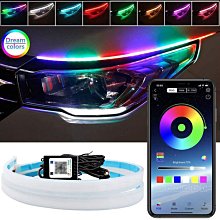 幻彩燈條 車底燈 無線遙控 流光 跑馬 LED 流水燈 側門氛圍燈 車門裝飾燈條 氣氛燈 車門燈 汽車裝飾燈側車門轉向燈 歷史價格詳細信息