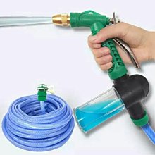 高壓洗車水槍家用汽車套裝刷車澆花神器工具水搶軟水管銅槍頭包郵『LOLA創意家居』 歷史價格詳細信息