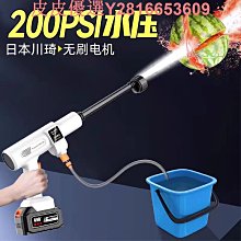 洗車機高壓水槍家用便攜式強力噴水槍充電鋰電池洗車澆花汽車 歷史價格詳細信息