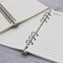 9孔活頁本手帳筆記本本子5簡約日記記事筆記本厚牛皮紙教師節禮 歷史價格詳細信息