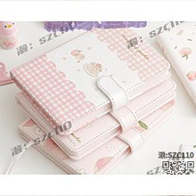手賬本粉色布藝面A5A6活頁本文藝手賬本子隨身記事少女心小清新插畫手工 歷史價格詳細信息