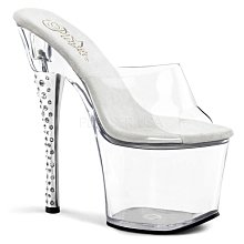 Shoes InStyle《七吋》美國品牌 PLEASER 原廠正品子彈金屬鍍鉻手槍厚底高跟涼鞋 有大尺碼 『黑銀色』 歷史價格詳細信息