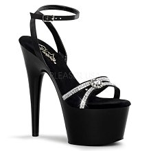 Shoes InStyle《七吋》美國品牌 PLEASER 原廠正品子彈金屬鍍鉻手槍厚底高跟涼鞋 有大尺碼 『黑銀色』 歷史價格詳細信息