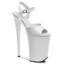 Shoes InStyle《九吋》美國品牌 PLEASER 原廠正品漆皮金蔥極端厚底高跟涼鞋 『玫瑰金色』 歷史價格詳細信息