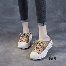 【子芸芳】夏季新款立體刺繡半身裙國風盤扣亞麻長裙鬆緊腰中長款裙子A字長裙 歷史價格詳細信息