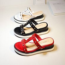 外出拖鞋 2020夏新款高跟粗跟韓版壹字拖外穿女涼拖水鑚花朵大碼性感女拖鞋  露天市集  全臺最大的網路購物市集 歷史價格詳細信息