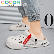 洞洞鞋男 防臭可拆卸鞋墊 拖鞋男 夏季外穿踩屎感洞洞鞋 超軟 防滑運動 包頭涼拖鞋 半托鞋 網紅沙灘涼鞋 歷史價格詳細信息