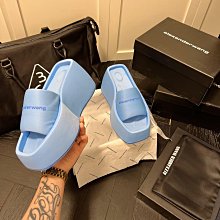 熱銷新款 AW大王加厚底樂福鞋皮鞋 4.5cm  樂福鞋 35-40碼 明星大牌同款服裝包包 歷史價格詳細信息