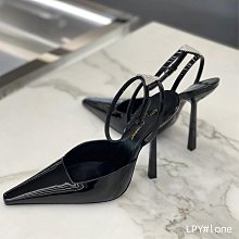 年新款漆皮黑色紅底細跟尖頭高跟性感百搭小眾氣質10cm單 歷史價格詳細信息