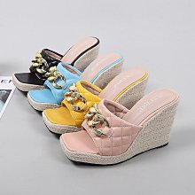 夏季新款露趾方頭蝴蝶結中空拖鞋外貿性感涼鞋 Lazada Women High 歷史價格詳細信息