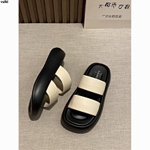 鞋 松糕人字拖鞋女 套趾沙灘涼拖鞋時尚復古小個子厚底網紅防滑拖鞋 歷史價格詳細信息