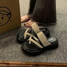 人字拖鞋人字拖女士涼鞋時尚防滑沙灘風海邊厚底涼拖鞋女夏季 歷史價格詳細信息