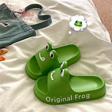青蛙卡通拖鞋創意魚拖鞋新款女夏季居家外穿ins情侶踩屎感涼鞋搞怪青蛙拖鞋潮個性外穿防滑軟底EVA拖鞋居家室內-惠誠優選 歷史價格詳細信息