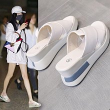 願望生活~年女新款小眾設感粗跟真皮百搭方頭夏季復古羅馬涼鞋 女鞋 歷史價格詳細信息