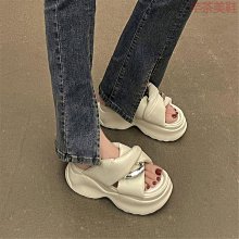 新款大碼鞋女 網紅拖鞋女夏外穿高級感粗跟蝴蝶結涼拖ins潮仙女大碼女鞋41一43 歷史價格詳細信息