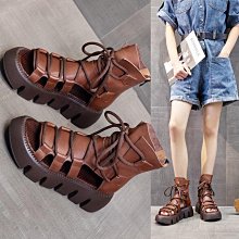 願望生活~夏季今年新款厚底涼鞋女仙女風時尚珍珠軟底一字帶平底羅馬鞋 歷史價格詳細信息