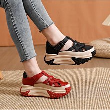 願望生活~厚底涼鞋女松糕鞋運動涼鞋沙灘涼鞋魔術貼涼鞋 歷史價格詳細信息