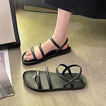 願望生活~平底涼鞋女♈∋涼鞋女仙女風夏季新款風百搭運動厚底學生沙灘鞋韓版平底女鞋 歷史價格詳細信息
