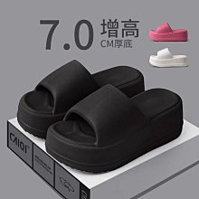 踩屎感拖鞋女士夏季2024新款室內家居防滑網紅厚底增高外穿涼拖鞋 歷史價格詳細信息