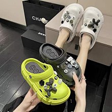 高跟厚底拖鞋女穿可愛卡通熊加高涼鞋在外面, 在家洗澡, 夏天穿涼鞋。老公公益壯觀的拖鞋, 胸部穿, 胸花, 胸花~萊斯好物 歷史價格詳細信息
