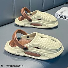 帆布包洞洞鞋洞洞鞋男款夏季外穿軟底防滑防臭沙灘拖鞋兩用踩屎感運動包頭涼鞋 現貨 免運 歷史價格詳細信息