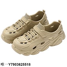 帆布包洞洞鞋踩屎感洞洞鞋男款夏季外穿沙灘戶外防滑厚底耐磨開車包頭半涼拖鞋 現貨 免運 歷史價格詳細信息