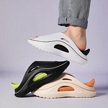 『悅家』厚底防滑休閒運動拖鞋女士外穿夏季新款一字拖時尚百搭踩屎感涼拖拖鞋涼鞋休閒鞋~5827 歷史價格詳細信息