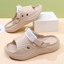 一字拖男士夏季外穿防滑耐磨厚底沙灘潮流增高超軟踩屎感涼拖 歷史價格詳細信息