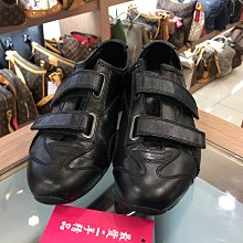 ☆最愛二手精品☆ PRADA 黑色全皮銀色三角牌厚底樂福鞋休閒鞋 37號 1D246M XG8389 歷史價格詳細信息