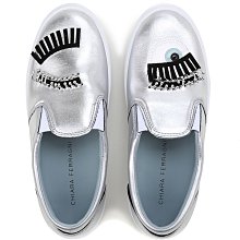 Chiara Ferragni CF1272 銀色眨眼眉環厚底樂福球鞋 EU 37/38 歷史價格詳細信息