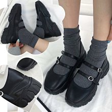 厚底鞋 叮叮號 韓國空運代購【O3005】正韓優雅款 珠光面料 一字背帶&金帶拼接設計 瑪莉珍繫帶型涼鞋 坡跟楔型高跟鞋 歷史價格詳細信息