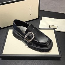 新款大碼女鞋 厚底小皮鞋女夏2024新款黑色工作鞋英倫樂福鞋單鞋大碼女鞋41一43 歷史價格詳細信息