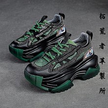 【拓荒者革製所】真皮厚底鞋四季款頭層牛皮樂福鞋增高一腳蹬休閒舒適單鞋真皮女鞋311 歷史價格詳細信息