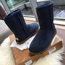 UGG Classic Mini 黑色 秋冬 麂皮 厚底 雪靴 女款 J2197【新竹皇家UG1134991BLK】 歷史價格詳細信息